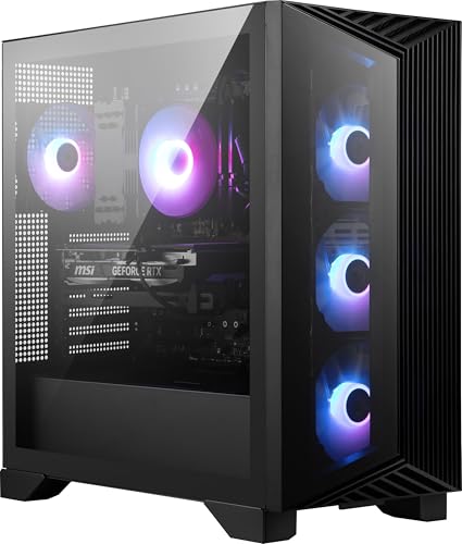 MSI Aegis Z2 Gaming Desktop (2024): AMD Ryzen R7-7700, Geforce RTX 4060, 16GB DDR5, 1TB m.2 SSD, 80+ Gold PSU, WiFi, Keyboard & Mouse, DIY Friendly