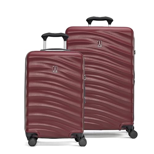 Travelpro Maxlite Air V2 Hardside Expandable Carry on Luggage, 8 Spinner Wheels, Lightweight Hard Shell Suitcase, TSA lock, Black, Carry On 21-Inch