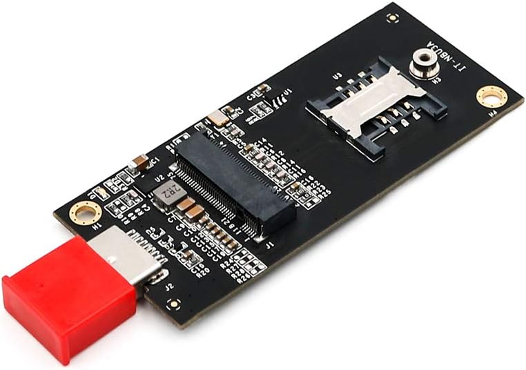 USB to NGFF M.2 Key B Adapter Enclosure with Sim CardSlot for WWAN/LTE Module