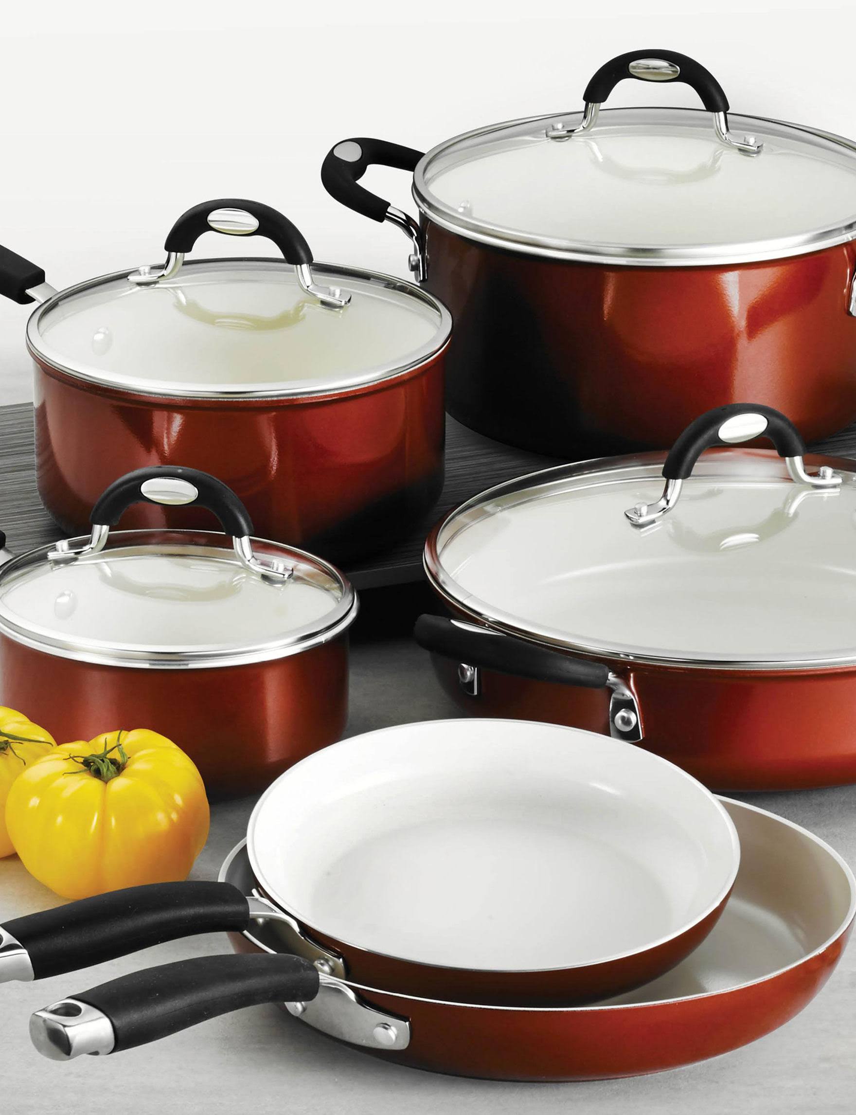 Tramontina Style Ceramica 10 Piece Cookware Set
