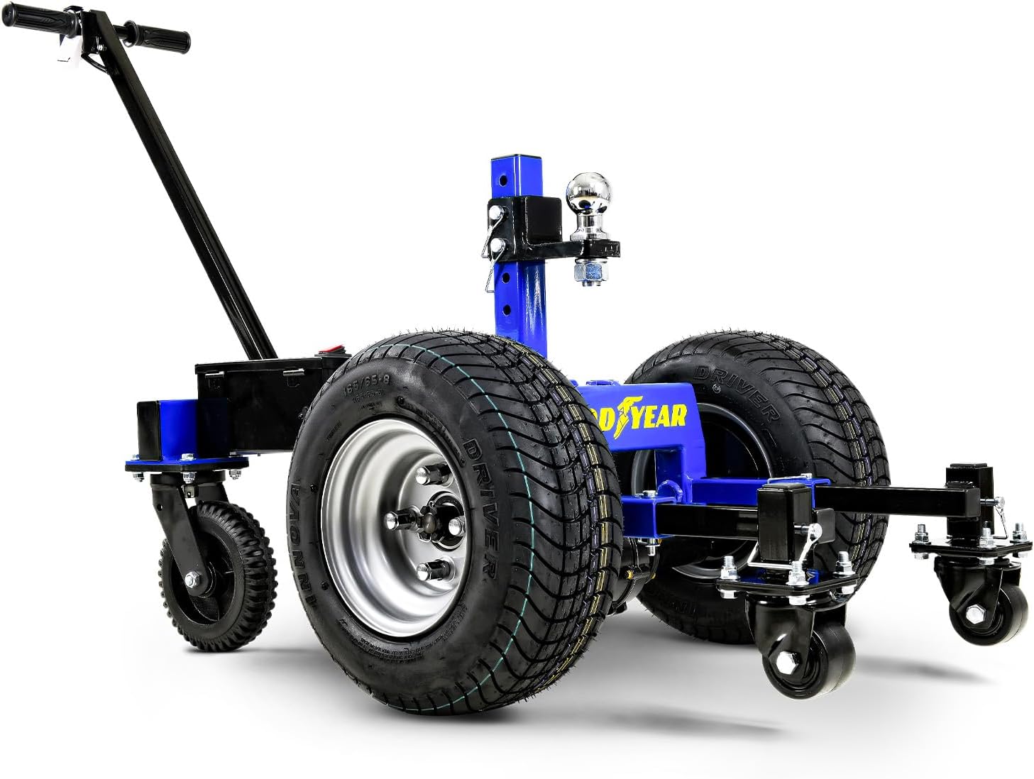 Goodyear Electric Trailer Dolly Super-Duty 7500lbs Max Trailer Weight, 5500lbs for Boats, 1100lbs Tongue Weight, All-Terrain Wheels Ideal for RVs