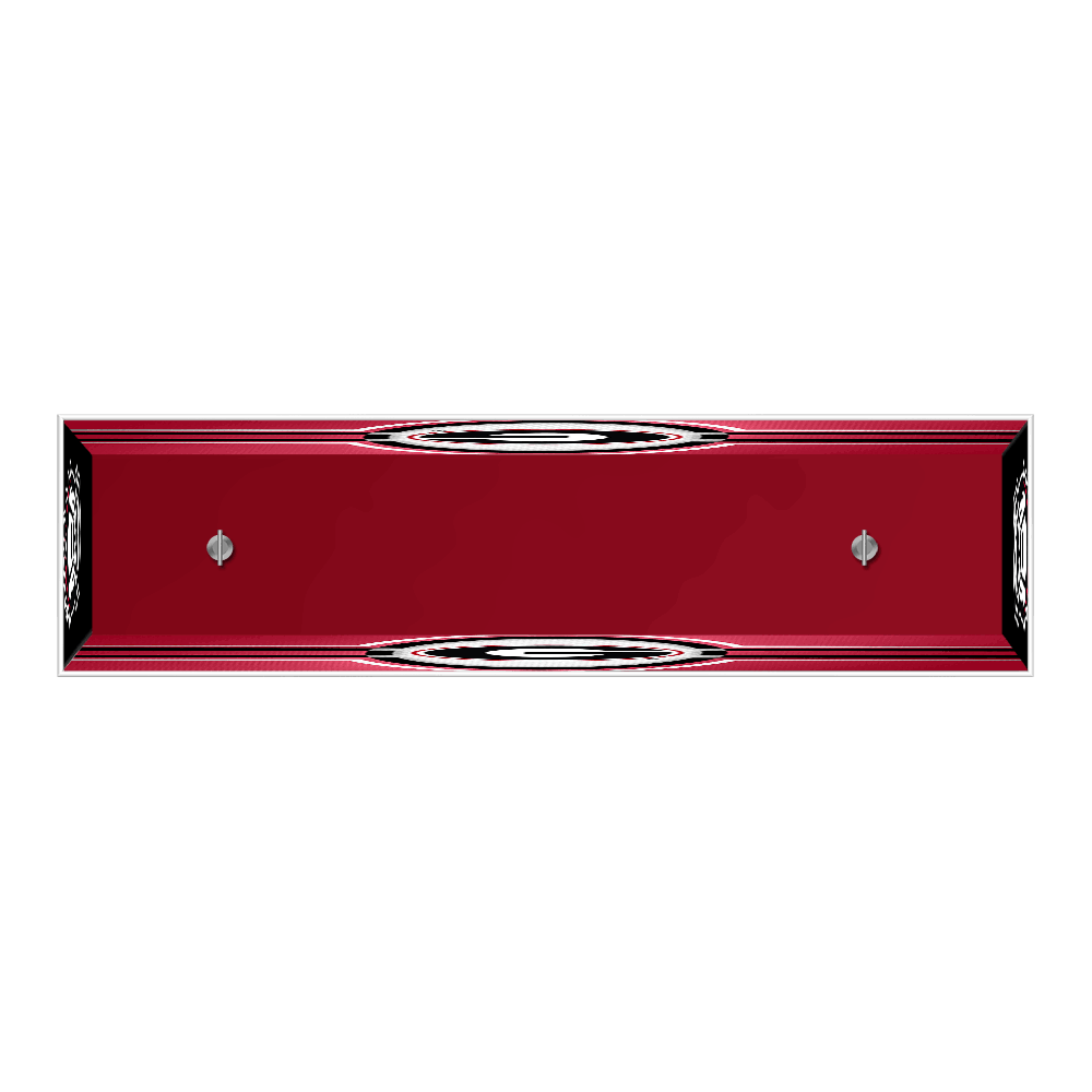 Georgia Bulldogs: Edge Glow Pool Table Light Red