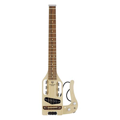 Traveler Guitar Pro-Series Antique Brown Acoustic Electric Guitar | Full 24.75" Scale Portable Electric Acoustic Guitar | Travel Guitar with Output