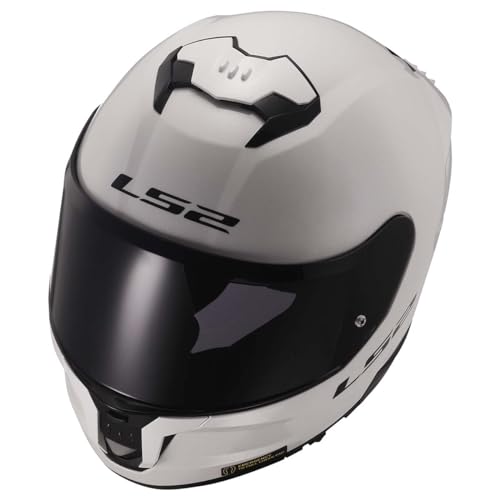 LS2 Helmets Stream II Full Face Motorcycle Helmet W/SunShield (Matte America Gray/Black - X-Large)