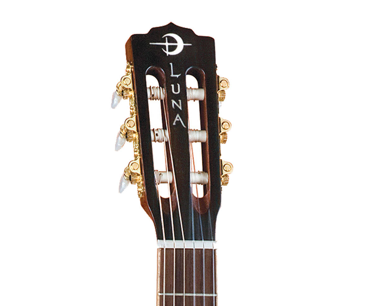 Luna Heartsong Nylon Select Top - USB Acoustic Guitar