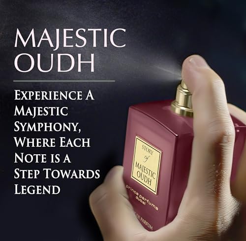 Prince Parfums Dubai - Story of Bois De Guaiac For Men - 3.4 Ounces - Extrait de Parfum - Exquisite Luxury Fragrance Exotic Woods, Amber