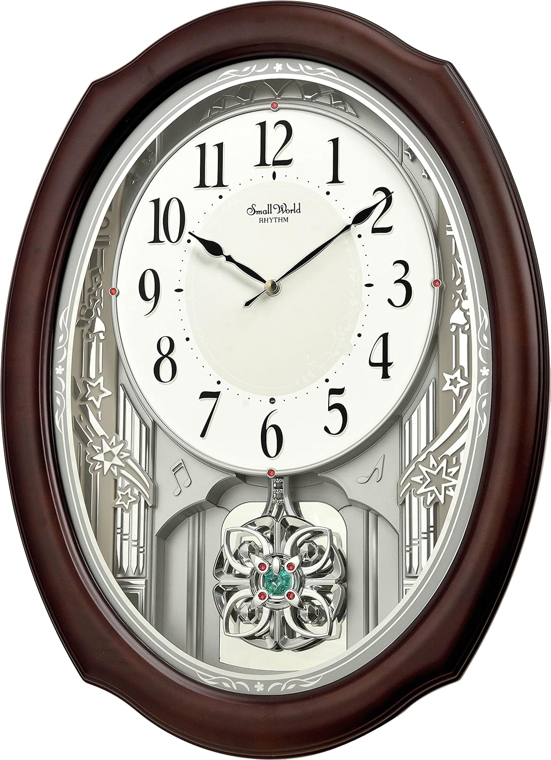 Rhythm Clocks Caprice Musical Motion Clock
