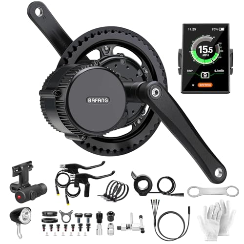 Bafang Electric Bike Conversion Kit Mid Motor BBS-HD 48 V 1000 W Motor Accessories Display Optional Kit Downtube Battery
