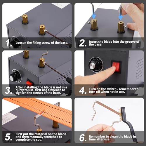 Electric Rope Cutter Hot Knife Thermal Cutting Tool for Fabric Nylon Webbing Belting Ribbon