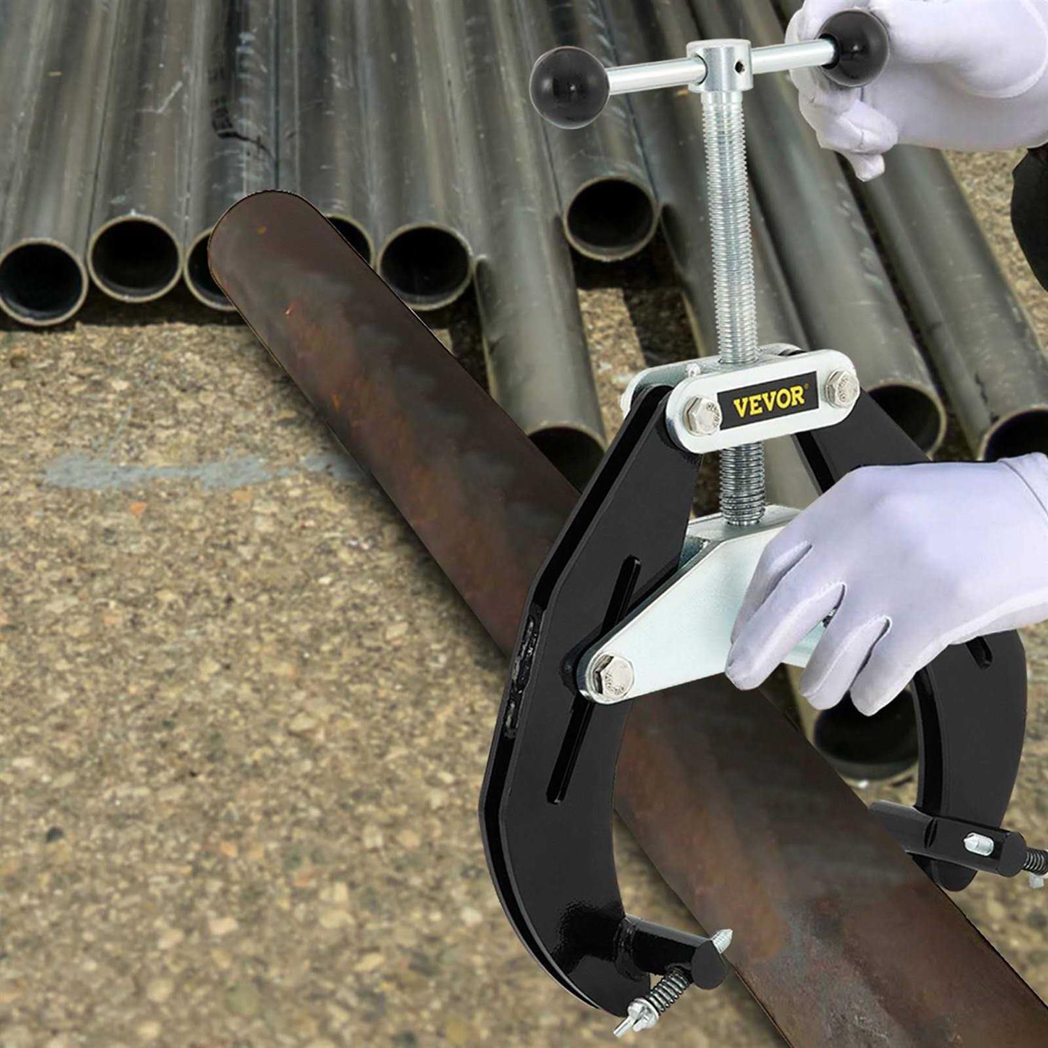 VEVOR Pipe Clamp 2 to 6 in High Strength Ultra Clamp with Quick Acting Screws - Shop Hardware Tools Online Store