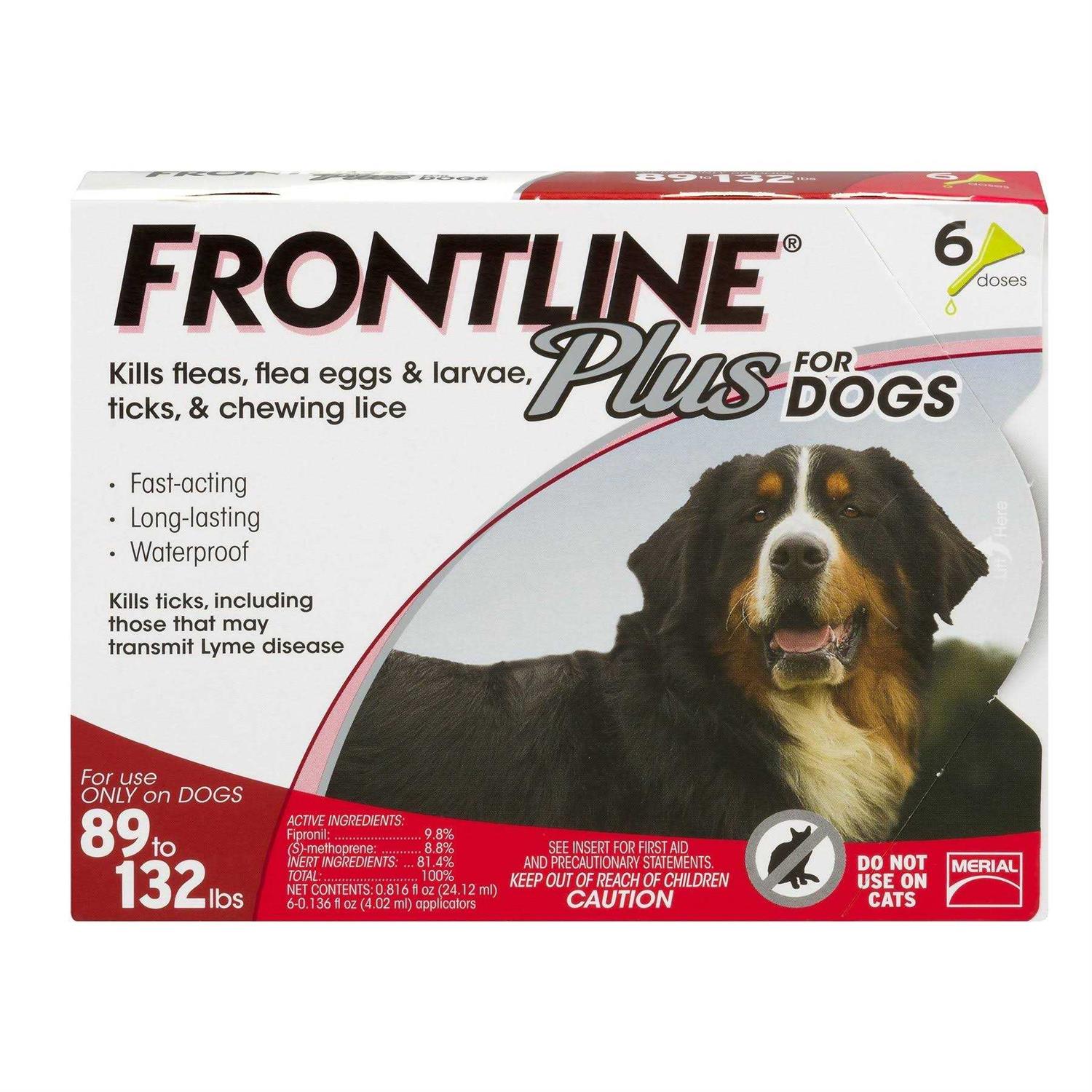 Frontline Plus Dogs Flea Tick - Pet Supplies online store