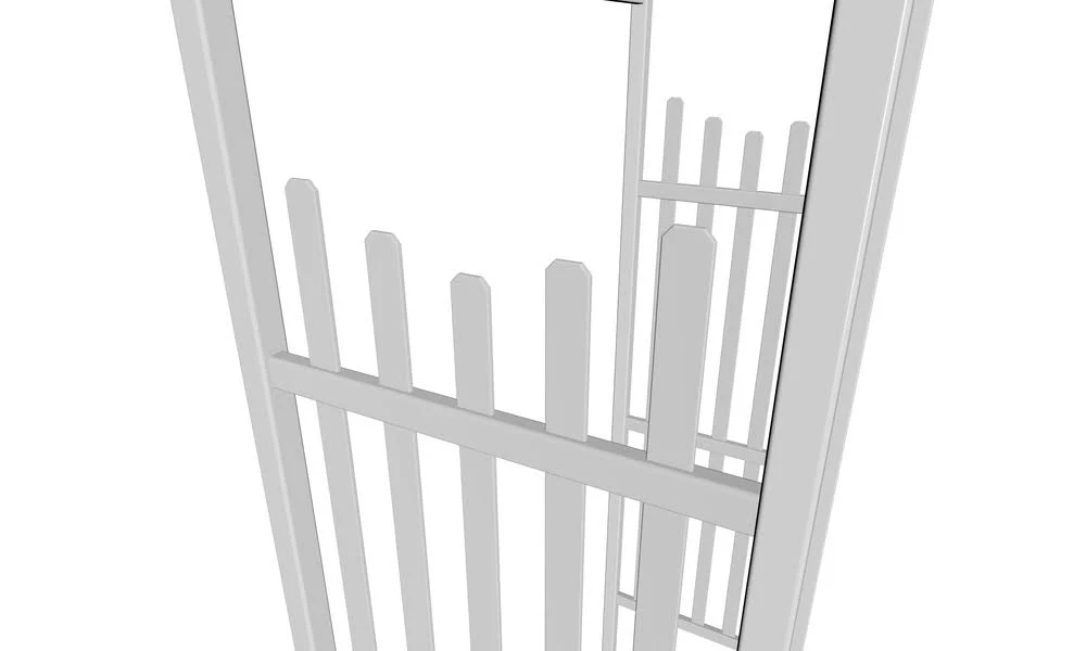 New England Arbors Cardiff Vinyl Arbor
