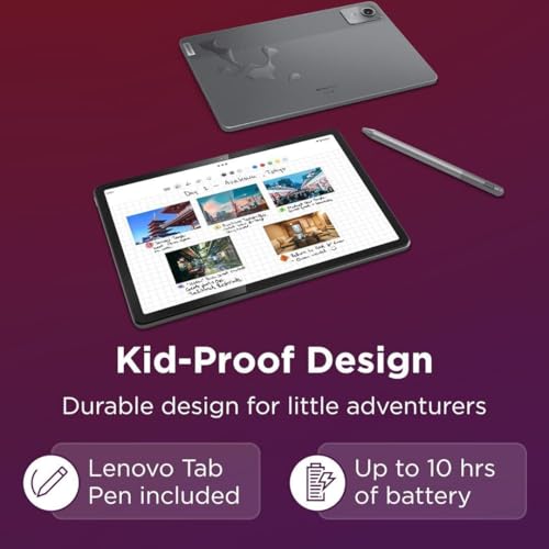 Lenovo Tab M11, 11” Display, MediaTek Helio G88 Octa-Core, 4GB RAM, 64GB SSD, 1920x1200 px, Ambient Light-Sensor, 10 Hour Battery, Comes w/Pen