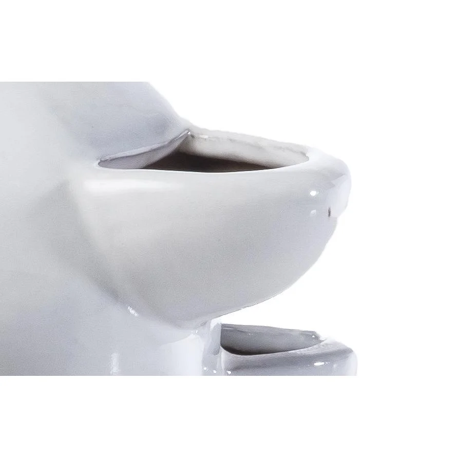Alfresco Home 8 Pocket Ceramic Strawberry Planter in White