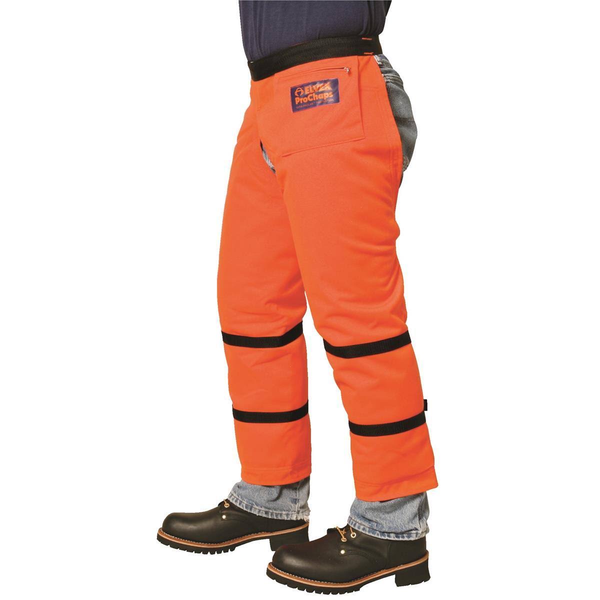 Elvex Orange Chain Saw Chaps,33 in