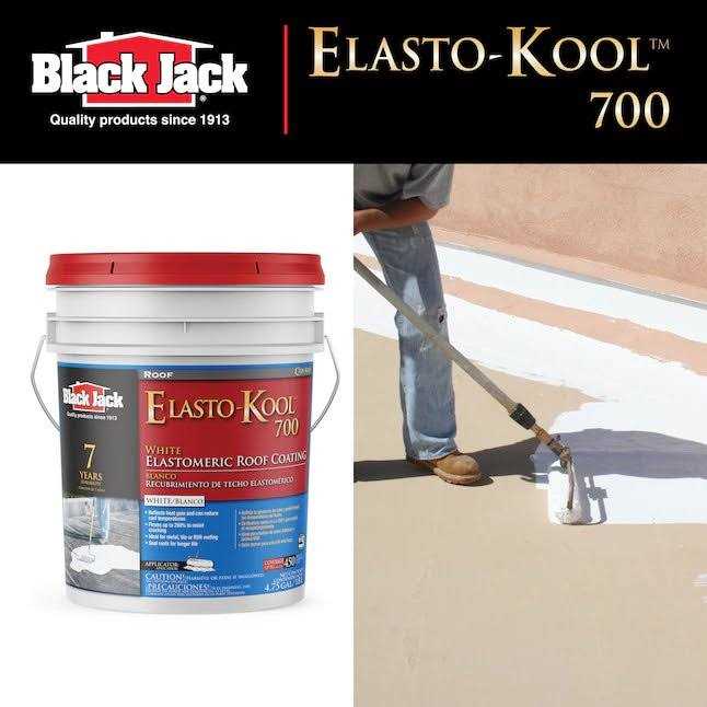 Black Jack White Elastomeric Roof Coating - Shop Hardware Tools Online Store