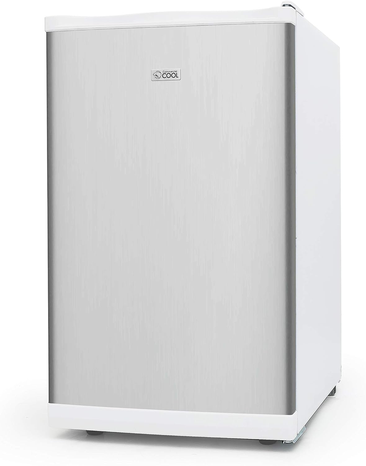 Commercial Cool Upright Freezer, Stand Up Freezer 2.8 Cu Ft with Reversible Door, White with VCM Door - Smart Home Appliances
