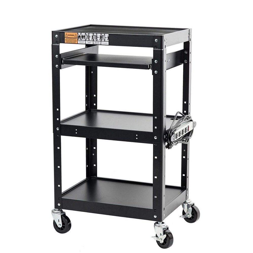 Pearington AV Presentation Cart Stand for Video Projector, TV, Laptop Computers, Printers
