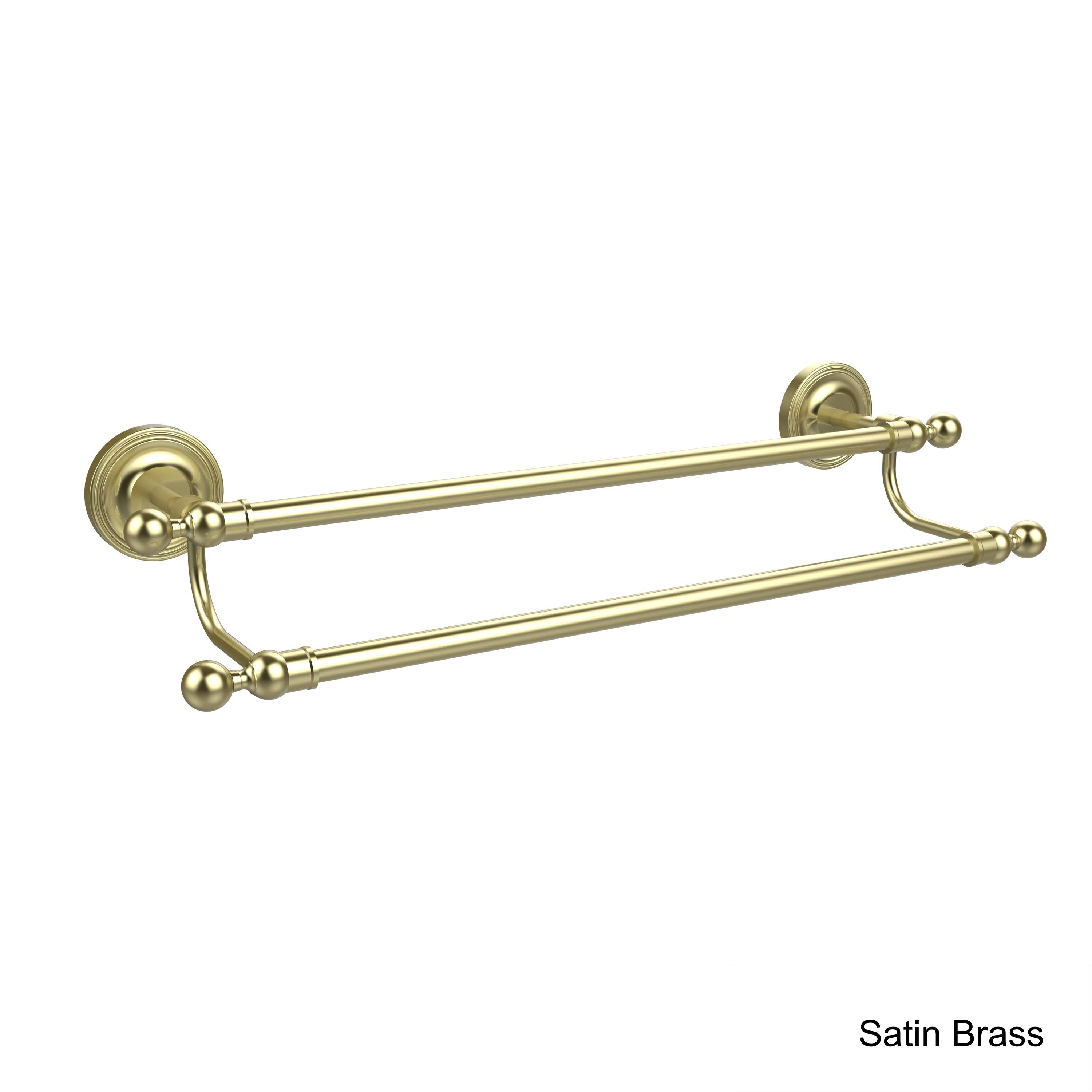 Allied Brass Regal Collection 36 inch Double Towel Bar Satin Chrome
