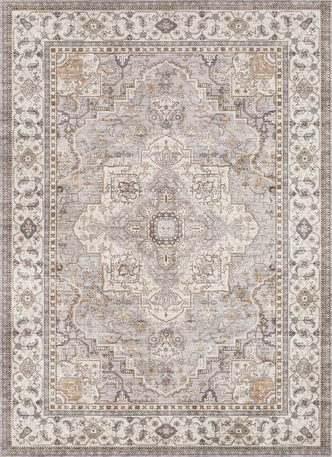Washable Area Rugs for Living Room
