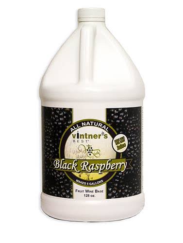 Vintner&s Best Black Raspberry Fruit Wine Base 128 oz.