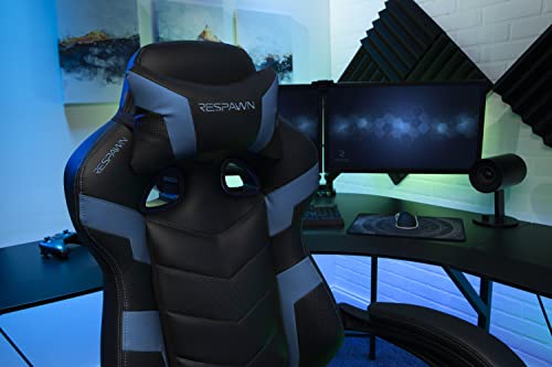 RESPAWN 110 Pro Gaming Chair - Gaming Chair with Footrest, Reclining Gaming Chair, Video Gaming Computer Desk Chair, Adjustable Desk Chair