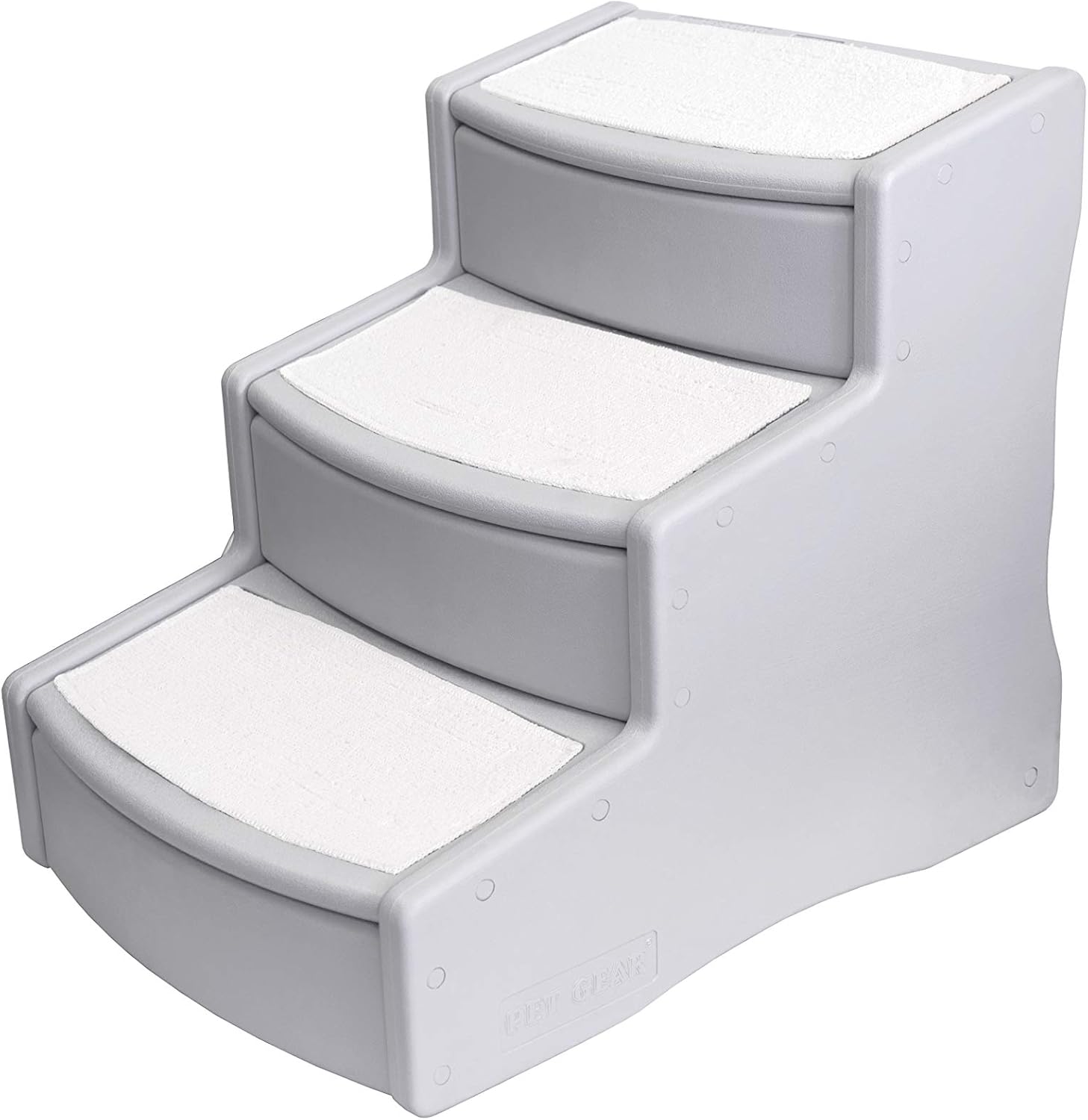 Pet Gear Easy Step III Extra Wide Pet Stairs, 3 Step for Dogs/Cats up to 200 pounds, Removable/Washable Carpet