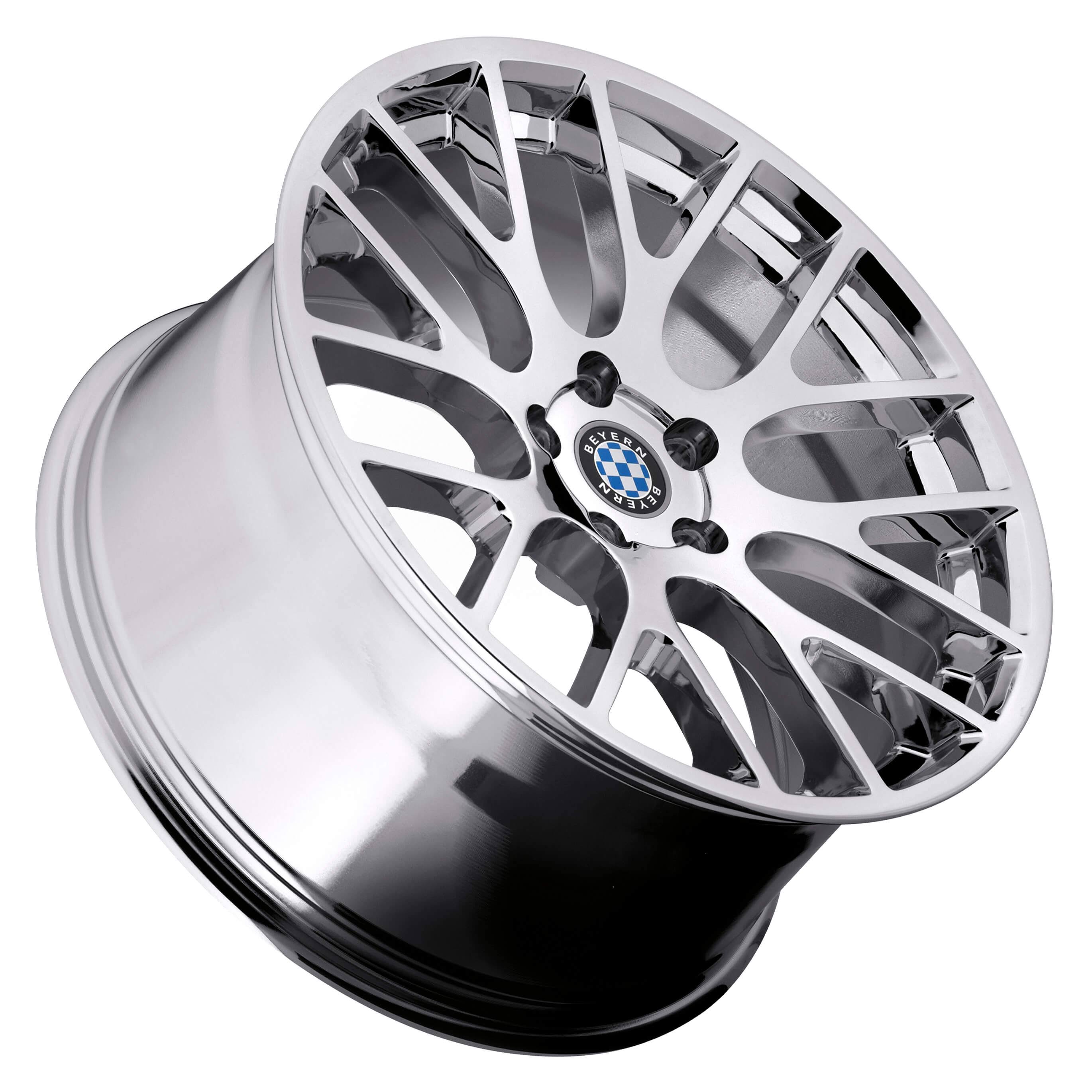 Beyern Spartan Chrome 17x9 5x120 ET40 Rims 1790BYS405120C72