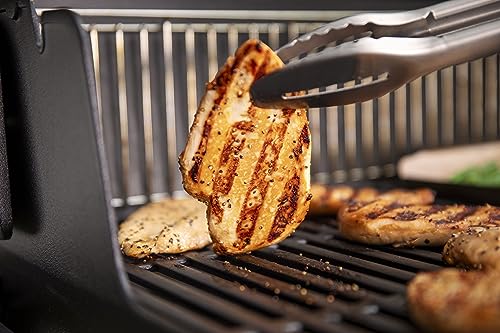 Weber Genesis S-315 Liquid Propane Gas Grill for Outdoor Grilling, 3 Burners, Stainless Steel