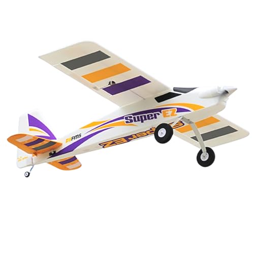Fms Rc Plane for Adults Remote Control Airplane Super EZ Trainer V4 1220mm Wingspan with Floats 4 Channel Water Sea Airplane Rc Planes for Beginners