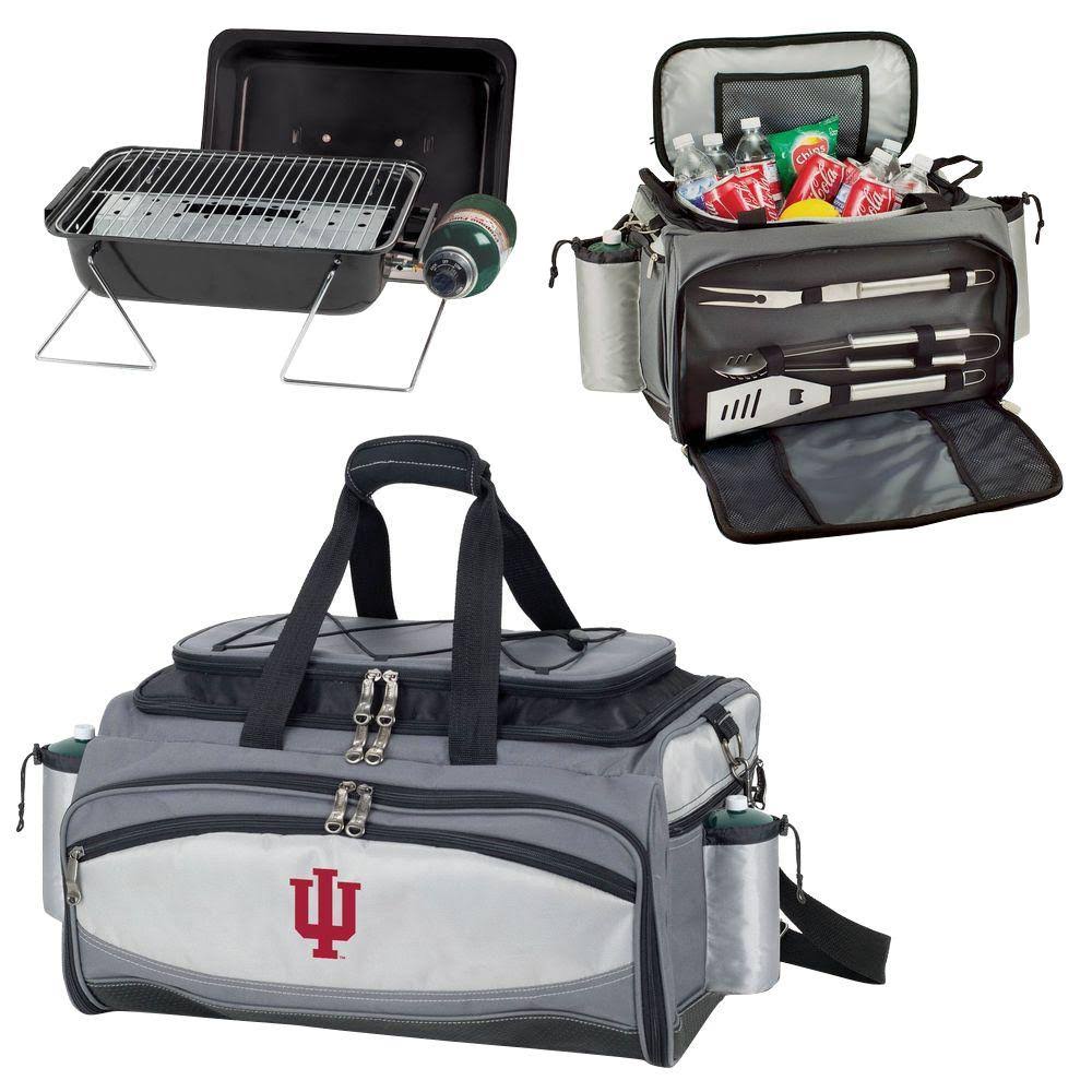 Picnic Time Vulcan Cooler u0026 Propane Gas Grill - Indiana Hoosiers