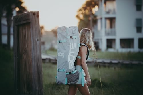 BOTE Wulf Aero Inflatable Stand Up Paddle Board Kit Includes Accessories Adjustable Paddle iSUP Travel Bag Blow Up Pump Safety SUP Coiled Leash