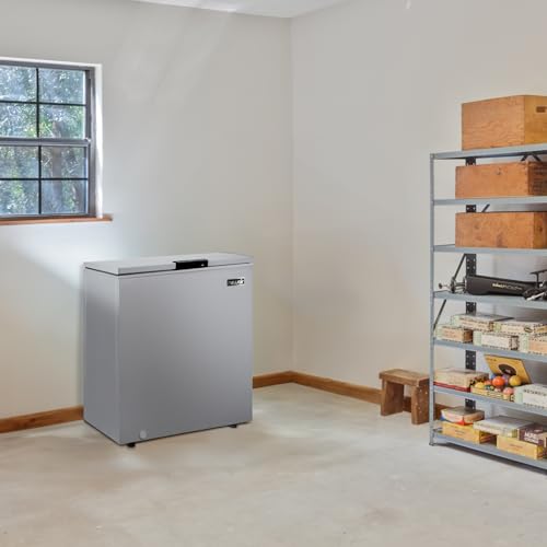 Newair 13.8 cu. ft. Upright Freezer, Fridge Freezer Convertible, Garage Ready Refrigerator, Frost Free Freezer with Door Alarm, Stand up Deep Freezer
