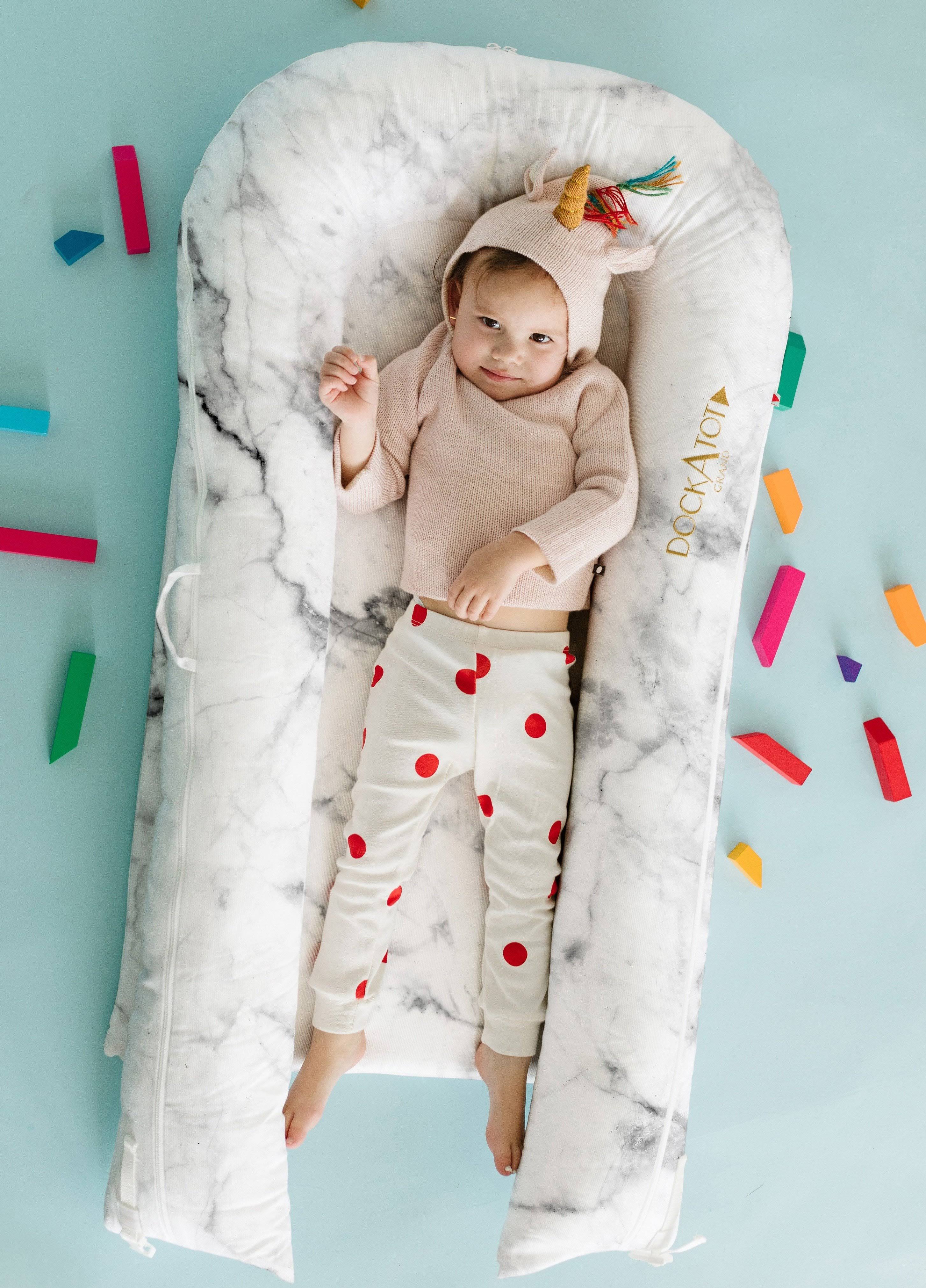 DockATot Grand Dock - Carrara Marble