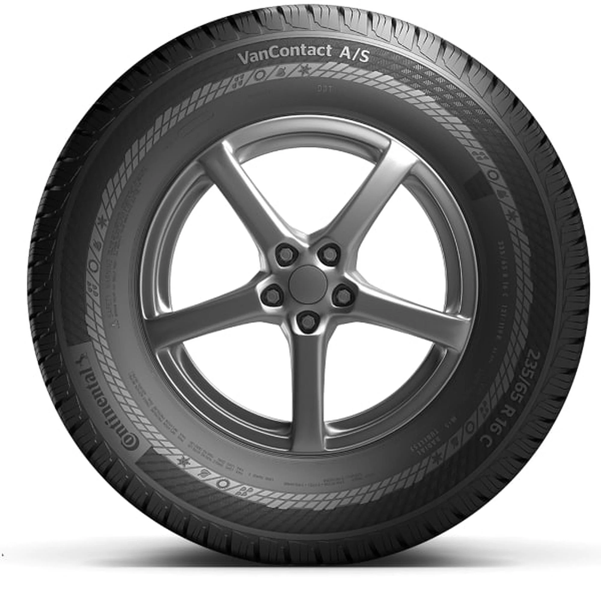 Continental Vancontact A/S All Season 285/65R16C 131R E Light Truck Tire