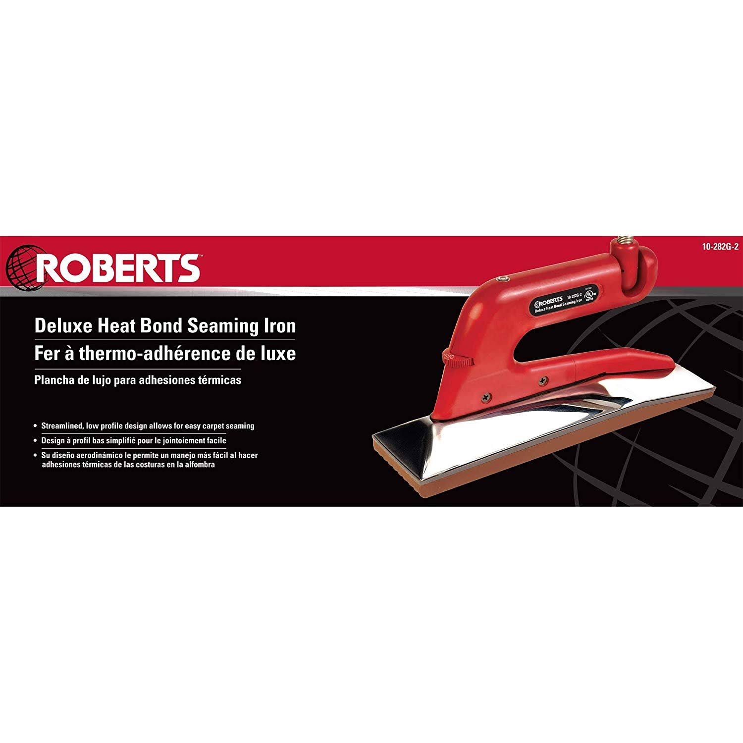 Roberts Carpet Heat Bond Iron 10-282g-2