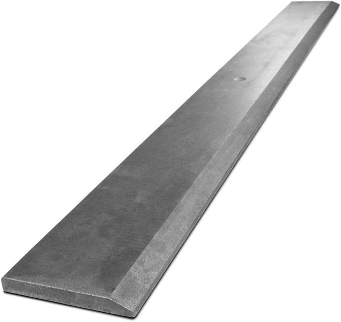 Titan Attachments Cutting Edge 84 Bucket 1055 Carbon Steel Hardened Unpainted