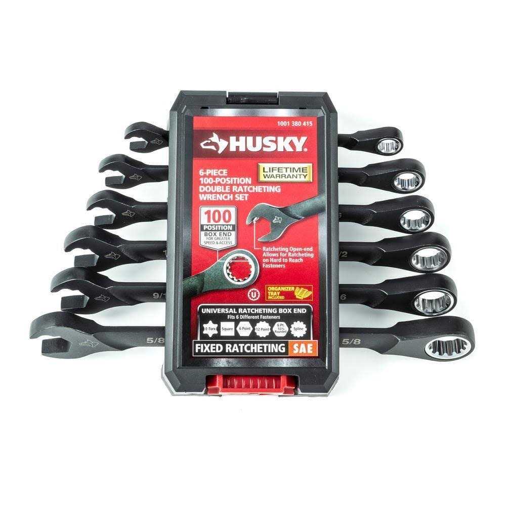 Husky Master Wrench Set SAE/MM