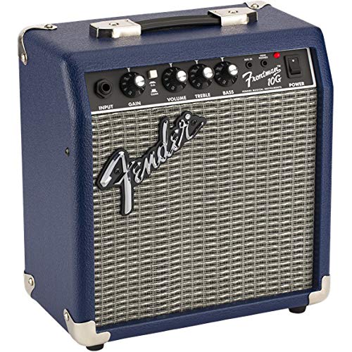 Fender Frontman 10G Guitar Combo Amplifier - Black Bundle with Cable and Austin Bazaar Exclusive 12-Pack Picks