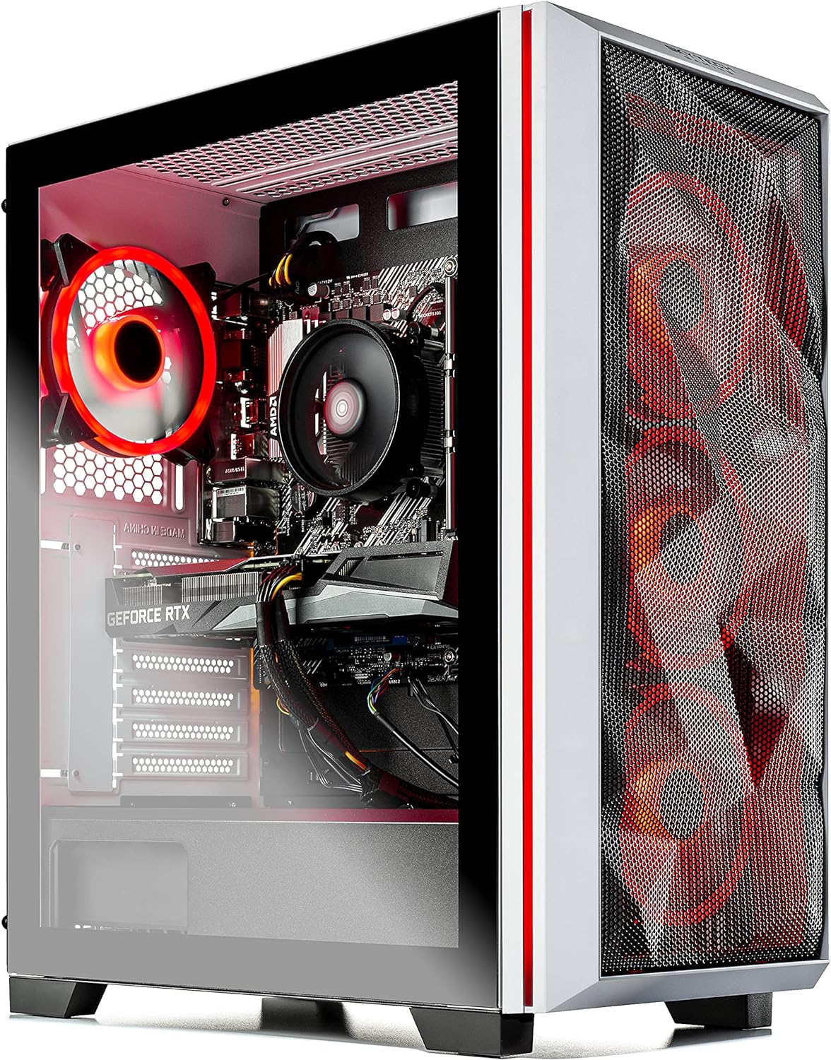 Skytech Archangel Gaming Computer PC Desktop &ndash; Ryzen 5 3600 3.6GHz, GTX 1660 Super 6G, 500GB SSD, 16GB DDR4 3200MHz, RGB Fans