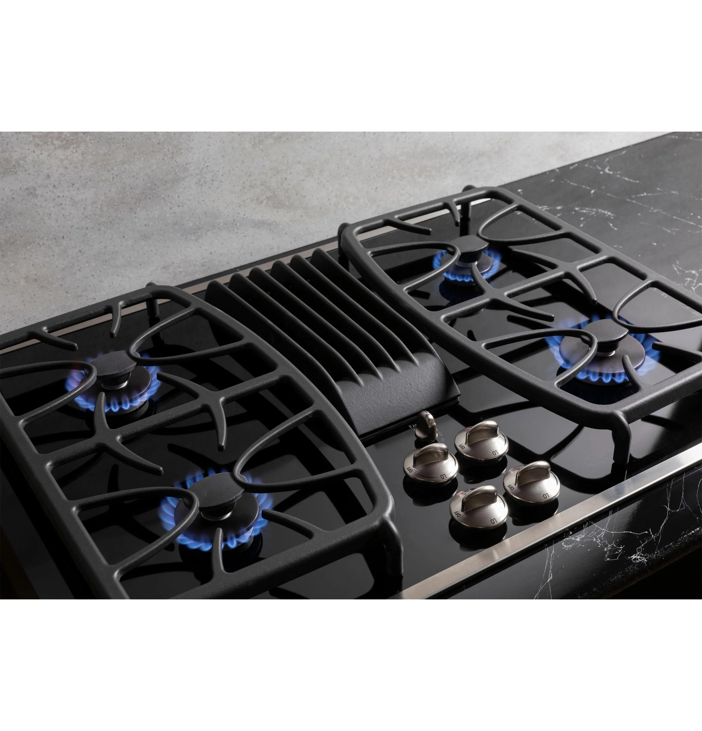 GE APPLIANCES PGP9830SRSS  COOKTOPS (GAS) Black