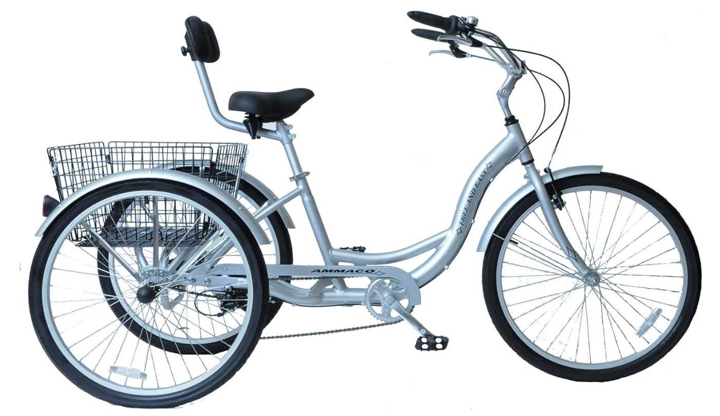 Ammaco Free And Easy Adult Trike Largest 26" Wheel Lightweight Alloy Frame Disability Tricycle - Massive Discount