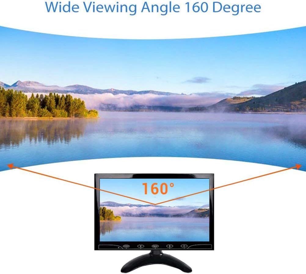ESoku 10.1 Inch Small CCTV Monitor