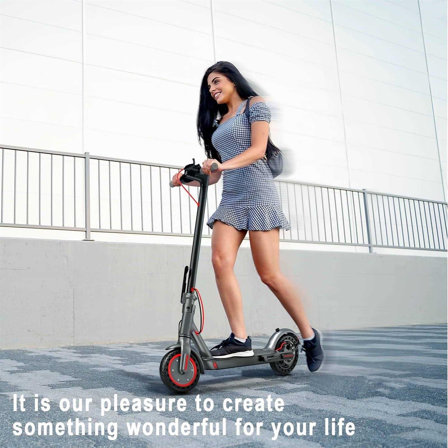 AOVOPRO AOVOPRO ES80 Electric Scooter 36V 10.5Ah Batetry 350W Motor 8.5inch Tires 25KM/H Top Speed 25-35KM Max Mileage Folding E-Scooter