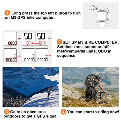 MEILAN M3 Mini GPS Bike Computer