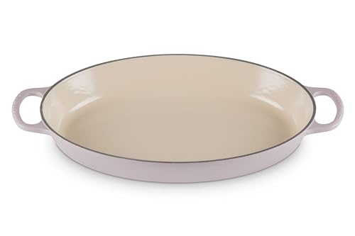Le Creuset Enameled Cast Iron Signature Oval Baker, 3qt. Sea Salt