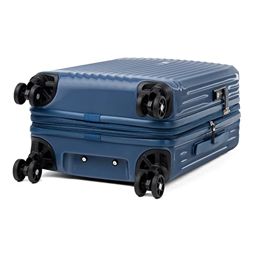 Travelpro Maxlite Air Hardside Expandable Carry on Luggage, 8 Spinner Wheels, Lightweight Hard Shell Polycarbonate Suitcase, Shadow Grey