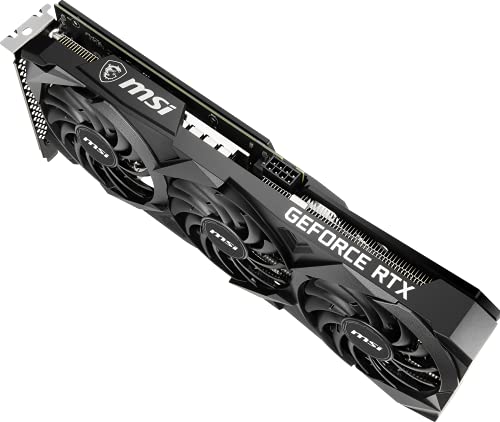 MSI Gaming GeForce RTX 3060 Ti LHR 8GB GDRR6 256-Bit HDMI/DP Torx Fan 3 Ampere Architecture Graphics Card (RTX 3060 Ti Ventus 3X 8G OC LHR)