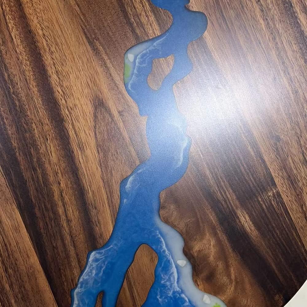 Round Coffee Table Pure Handmade Teak Wood Resin Furniture For Home Decor, Teak Resin Coffee Round Table, Round Kitchen Table, For Home, Balcony