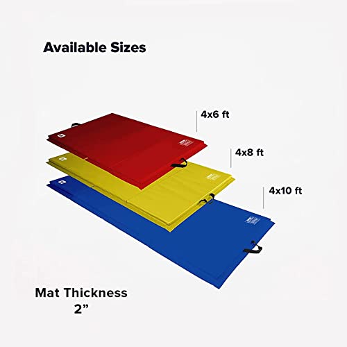 We Sell Mats - 4 ft x 6 ft x 2 - Personal Fitness & Exercise Mat for Home Workout